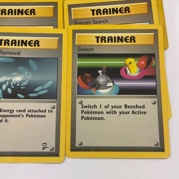 Pokemon Vintage Damaged Card Lot A - Picture 5 of 10